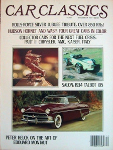 CAR CLASSICS 1977 DEC Vol9 #6 - HORNET & WASP, Le CAR